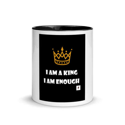 I am a King Mug with Color Inside