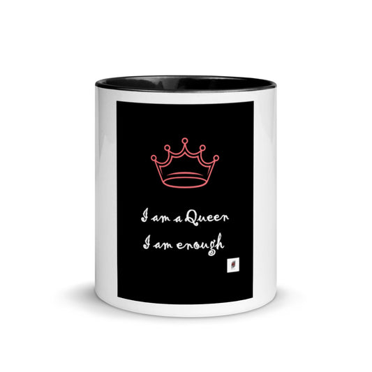 I am a Queen Mug with Color Inside