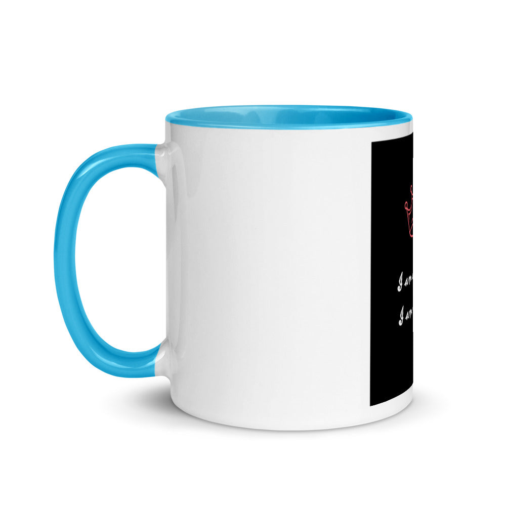 I am a Queen  Mug with Color Inside