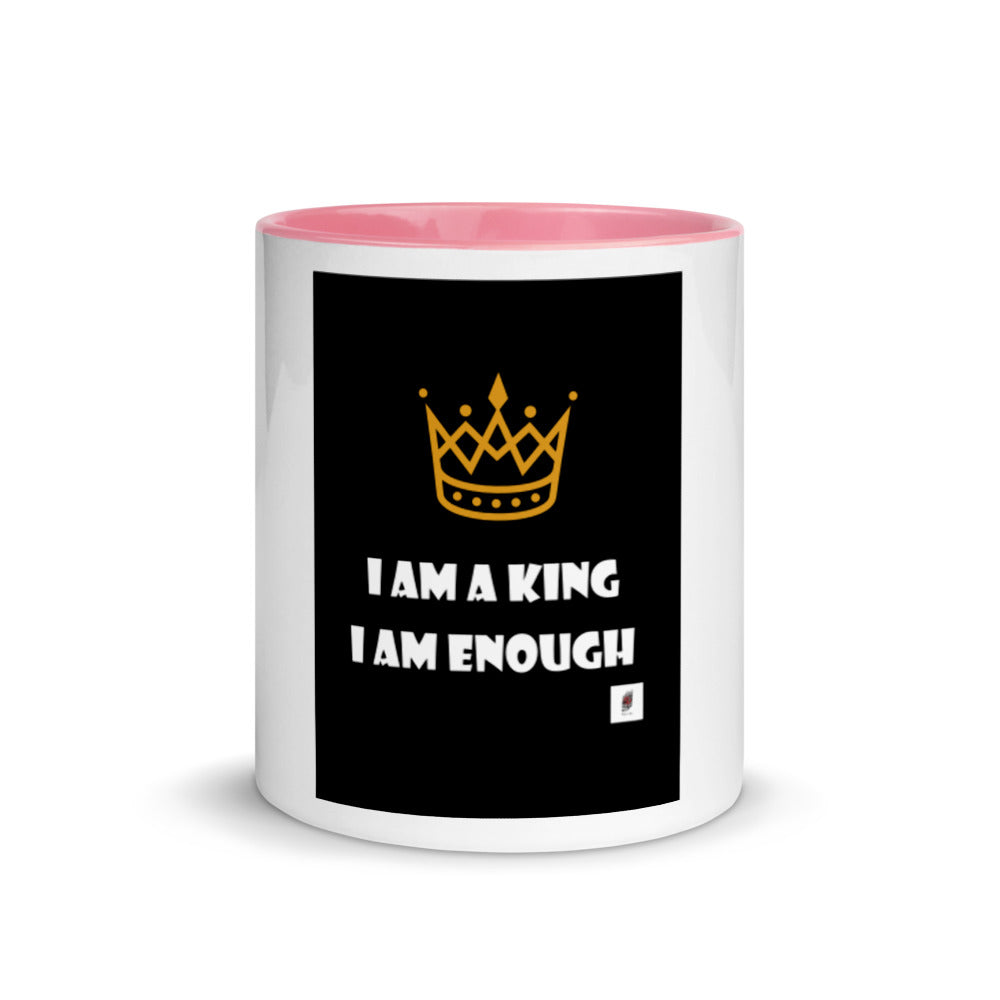 I am a King Mug with Color Inside